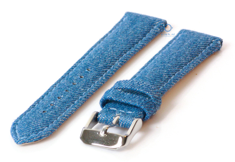 Watchstrap 24mm denim