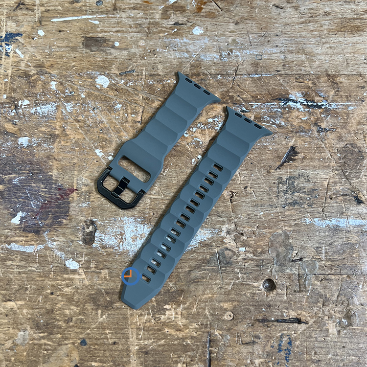 Sport strap for Apple Watch 45mm - legergroen