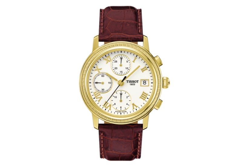 Official Tissot strap T71346513A brown