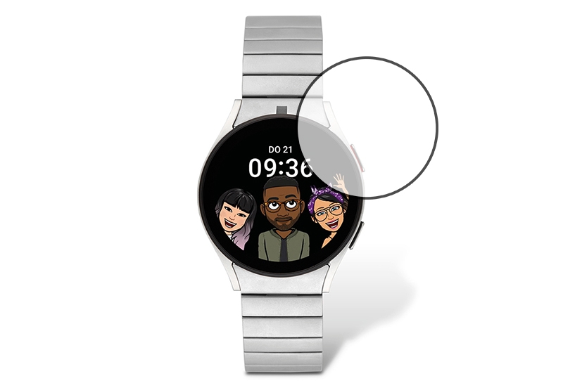 Samsung Galaxy Watch 4 screenprotector (40mm)