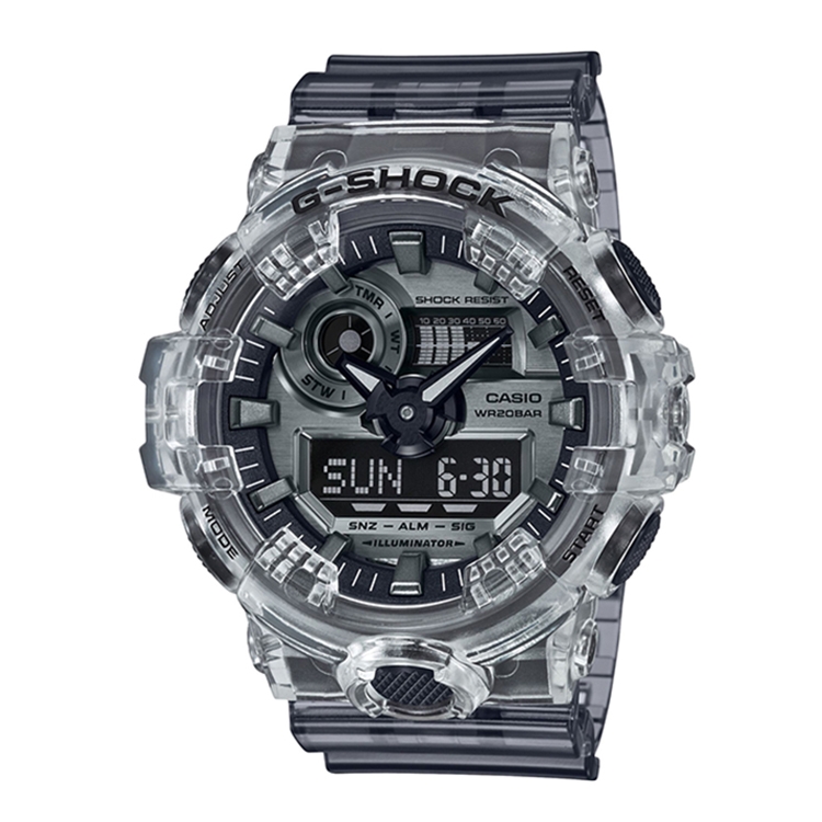 Watch strap G-Shock GA-700SK-1A