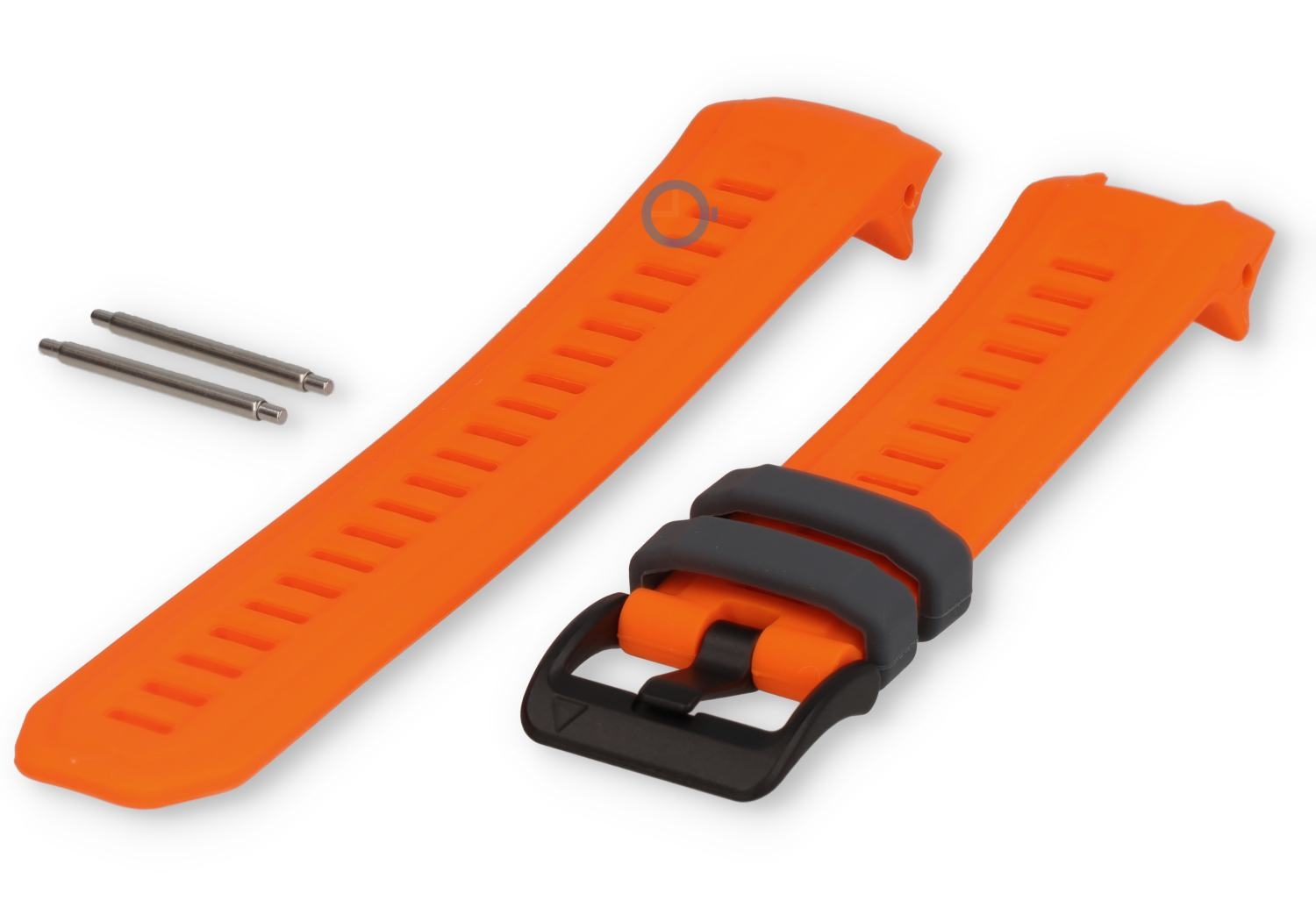 Strap for Garmin Instinct 3 - 50mm - orange/grey