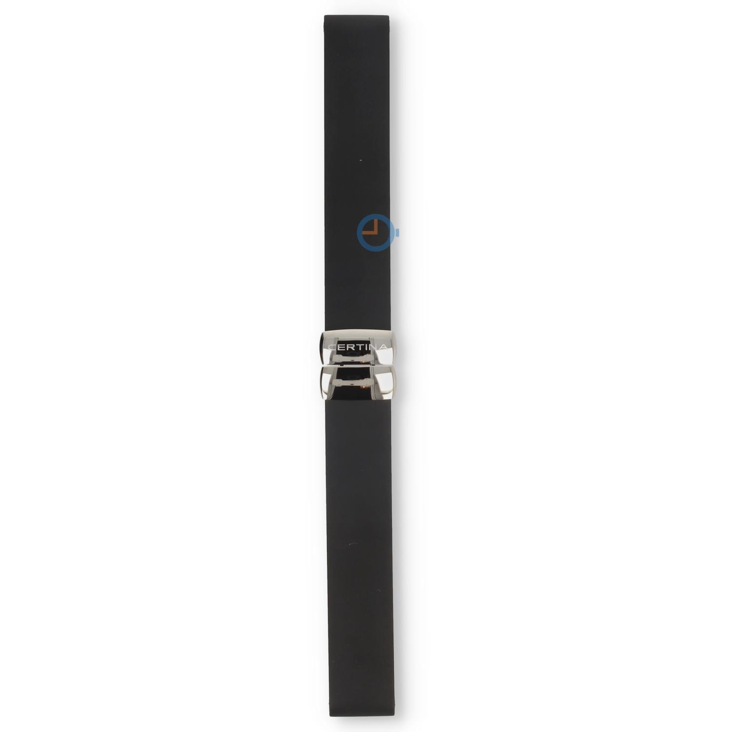 Certina bracelet C0142351705100A black rubber