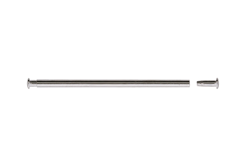 Pin/tube big head - 24mm - diameter 1.2mm