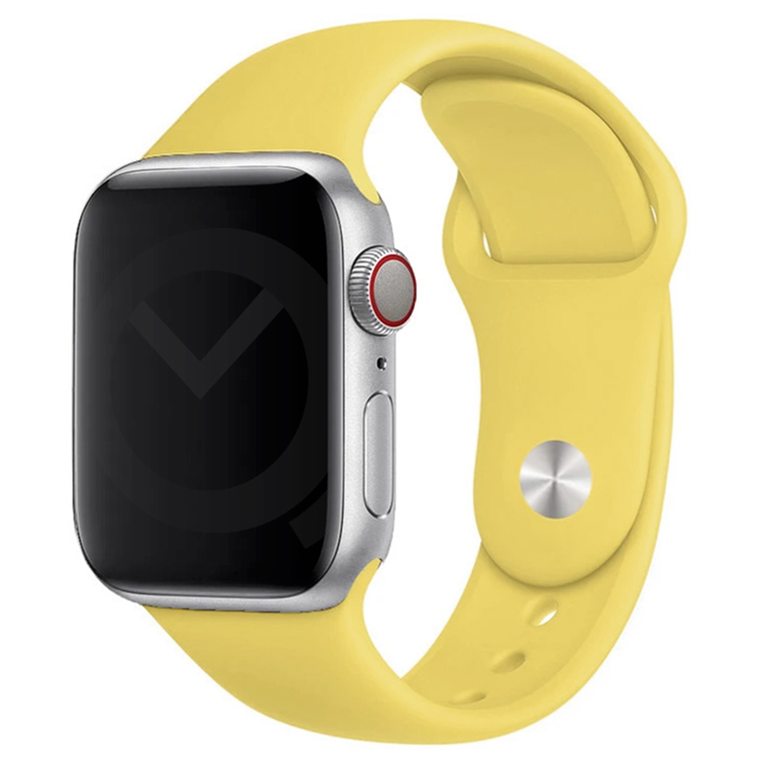 Apple watch strap silicone - Lemon Yellow - 38/40/41/42mm (M/L)
