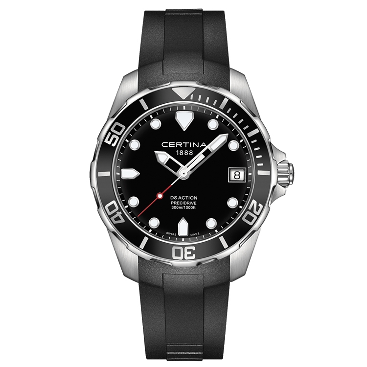 Certina strap C0324101705100A black nylon