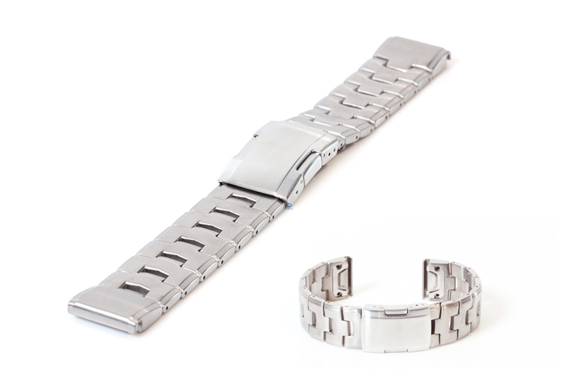 Garmin Fenix 7 watch band titanium - silver