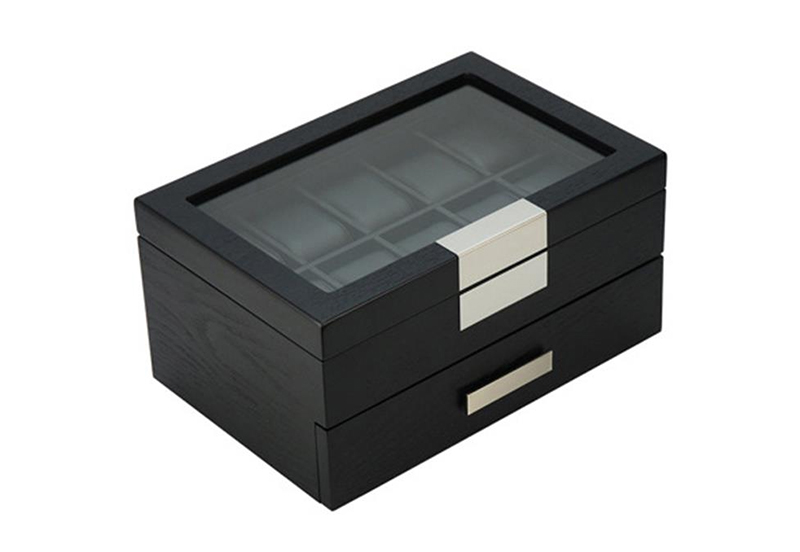 Design watchbox for 30 watches black