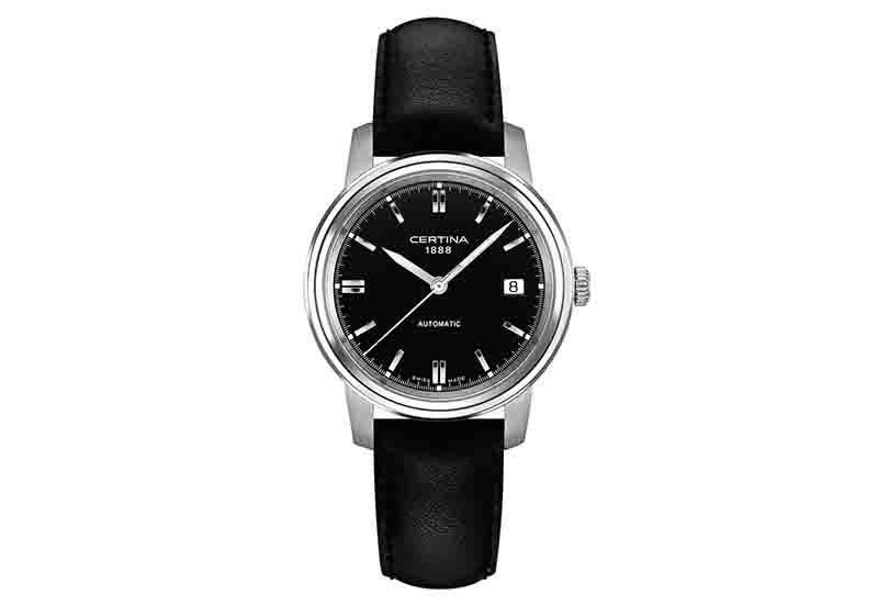 Certina leather strap C0054071605100A 18/16mm black