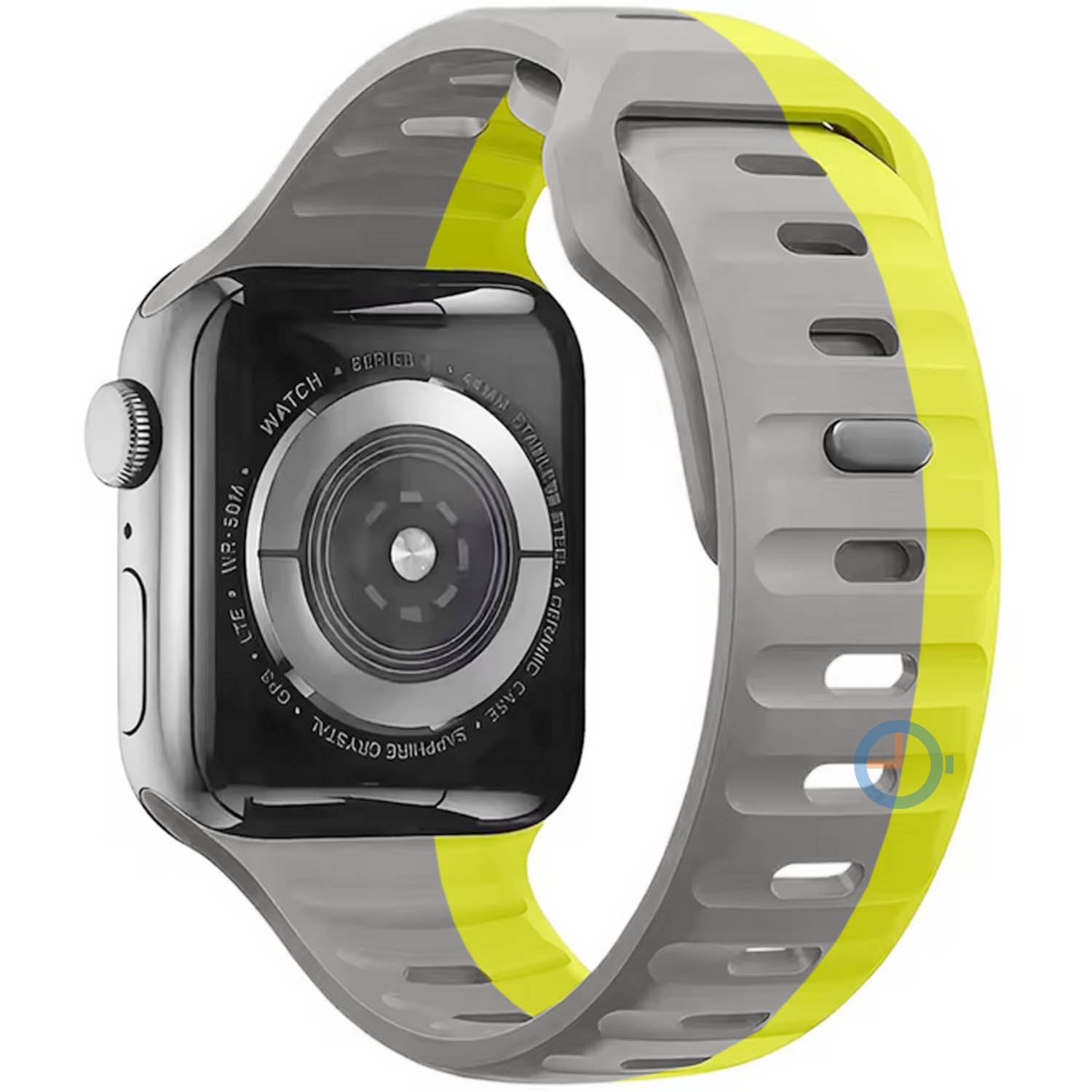 Silicon strap Apple Watch 41mm - grey green