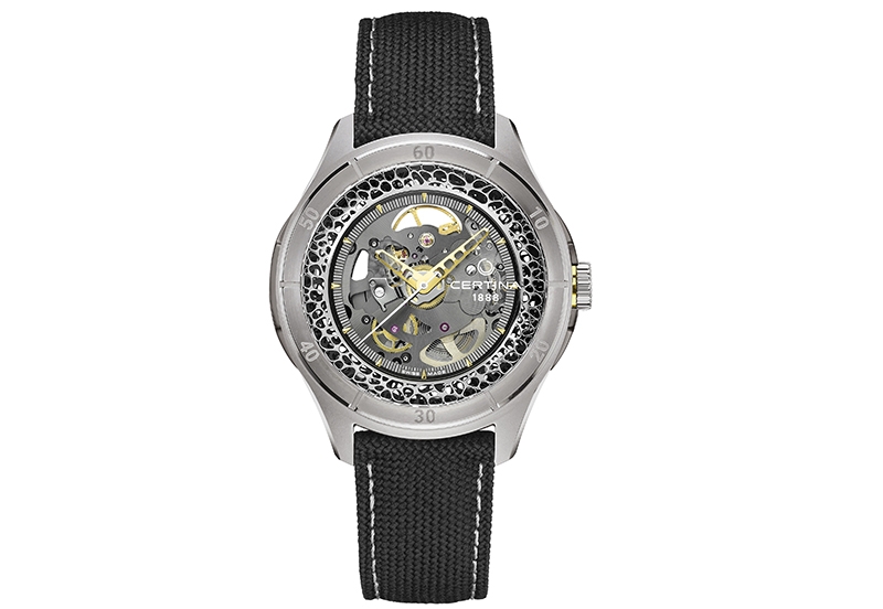 Certina strap C0424075608110A 20/18mm black