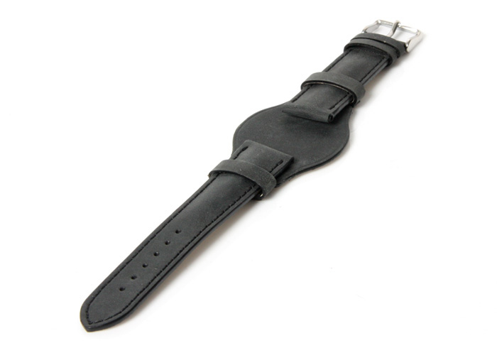 Watchstrap 18mm flieger black