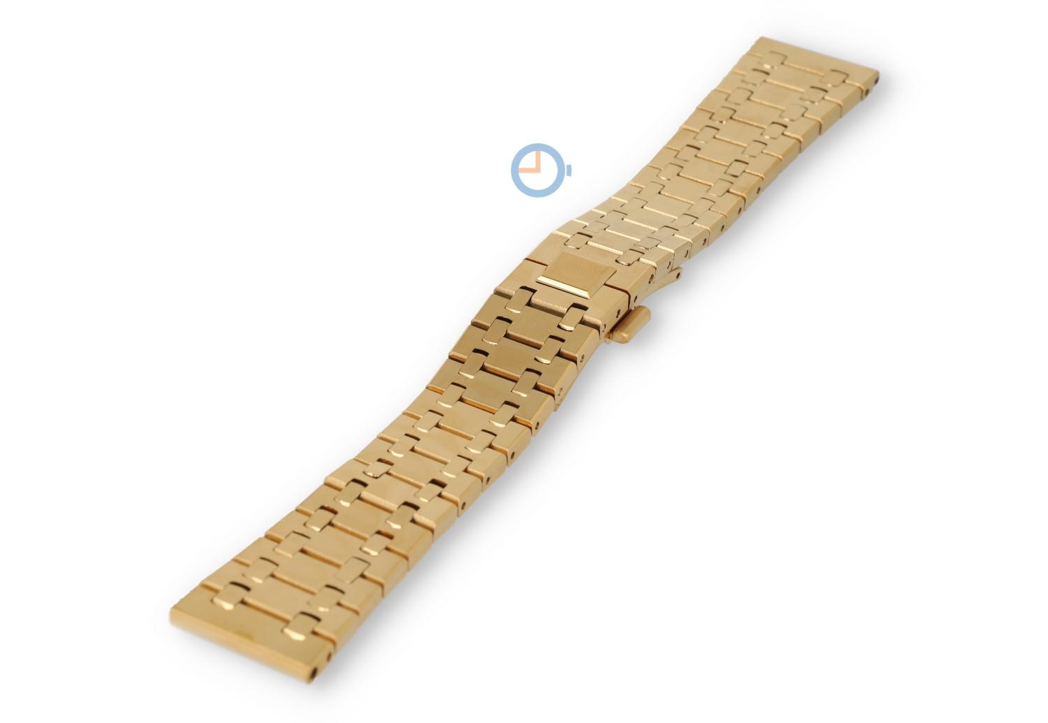 22mm steel strap goud - AP-Look