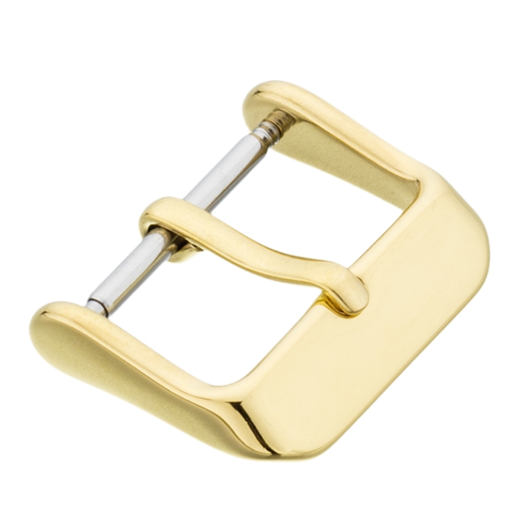 8mm watch strap buckle - gold