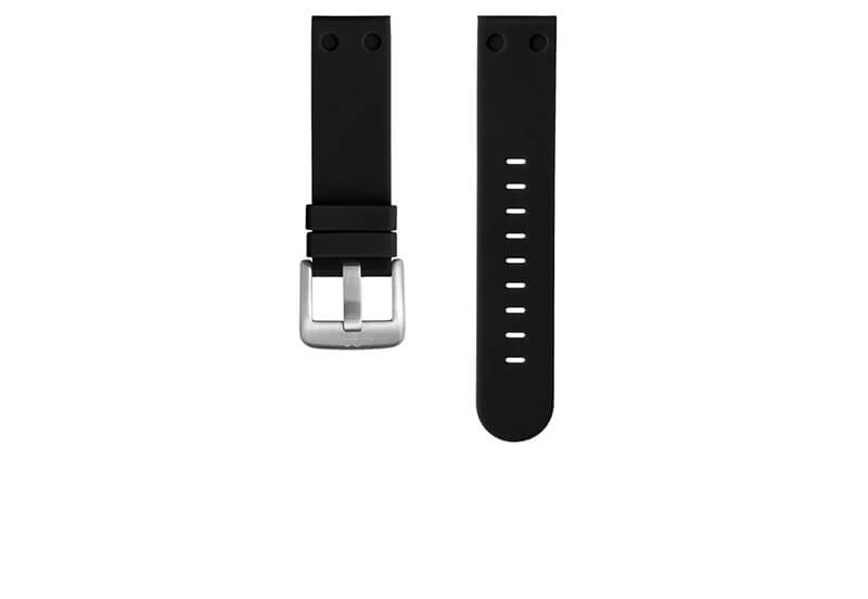 TW Steel Canteen watch strap black - 24mm