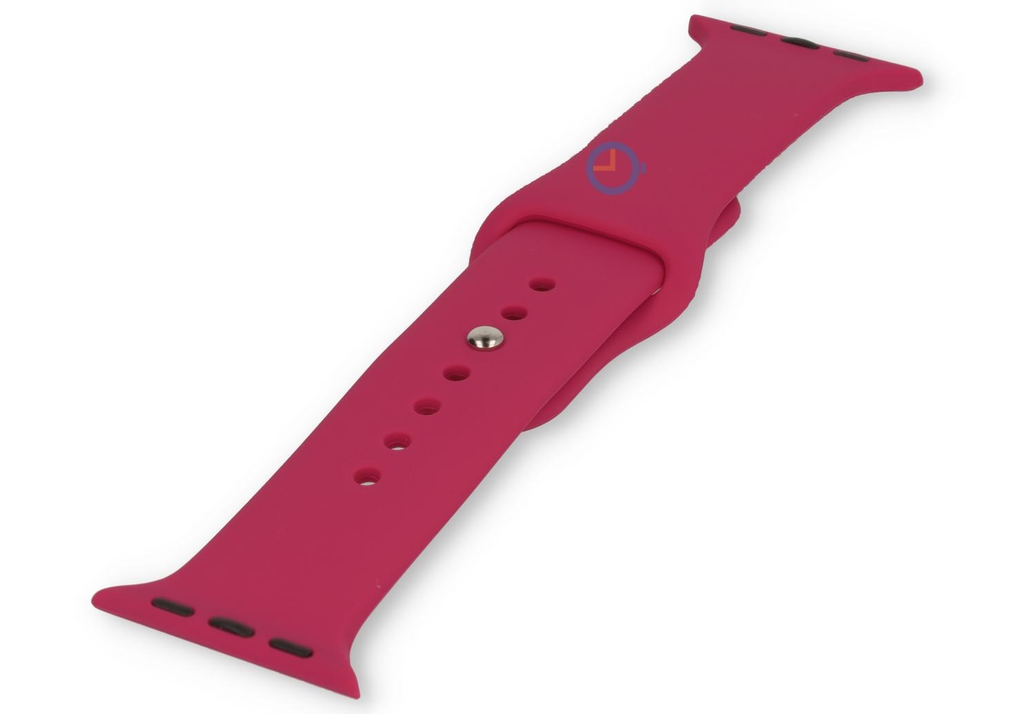 Silicone watch strap Apple Watch - Cherry Pink - 38/40/41/42mm (M/L)