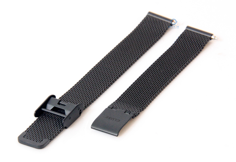 Cluse watchstrap La Vedette mesh black CLS504