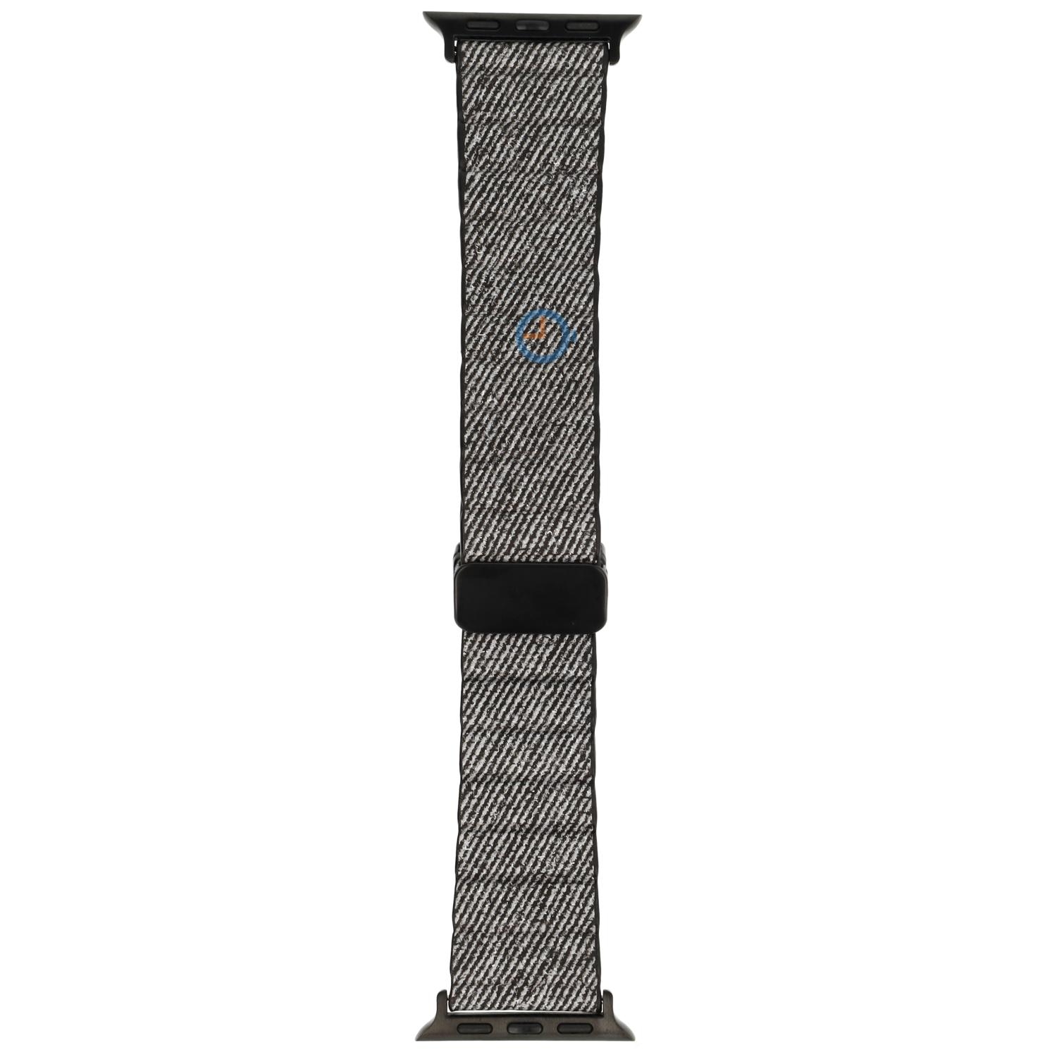Apple Watch 41mm magnetic strap - Black Denim