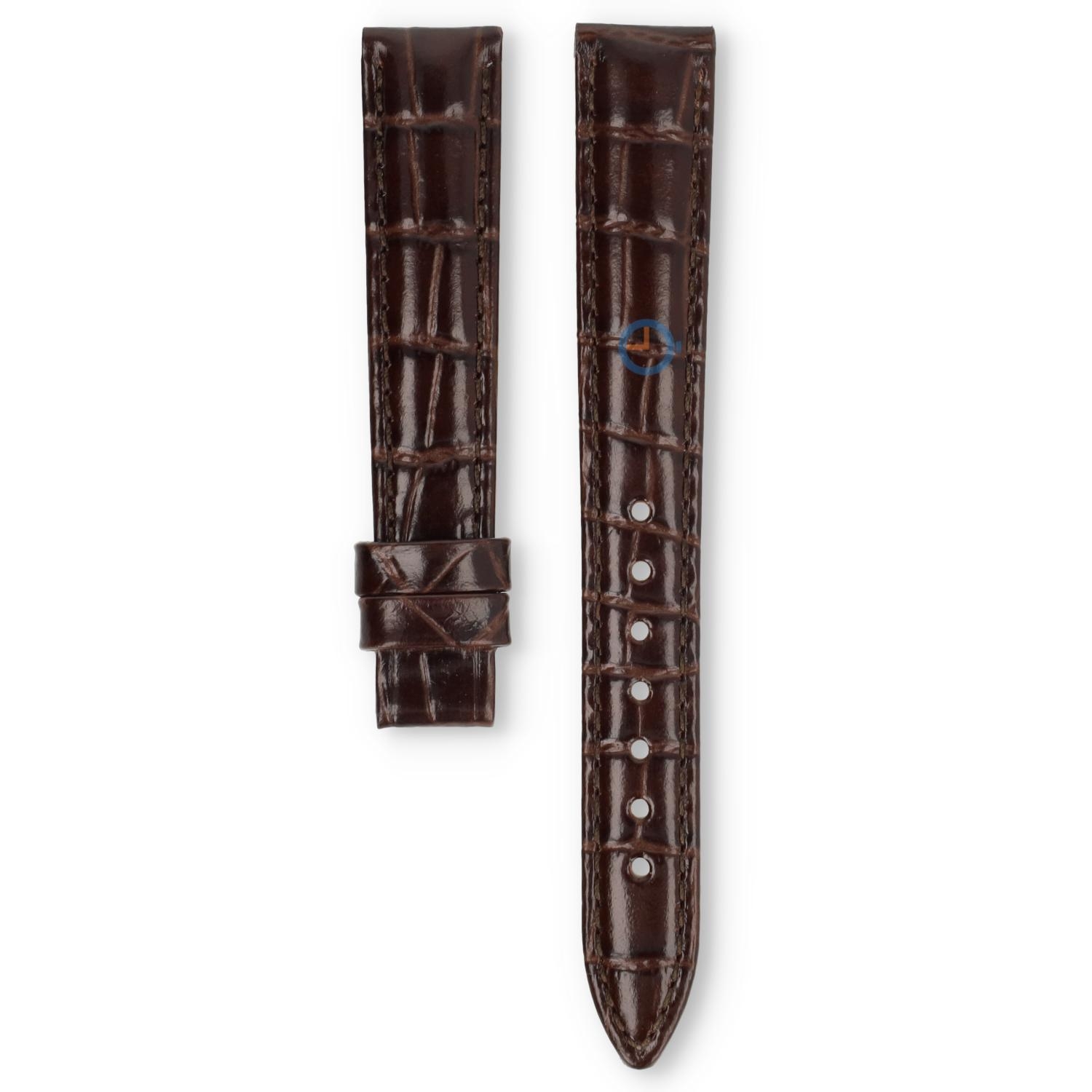 Tissot watch strap T9242107611100 brown leather