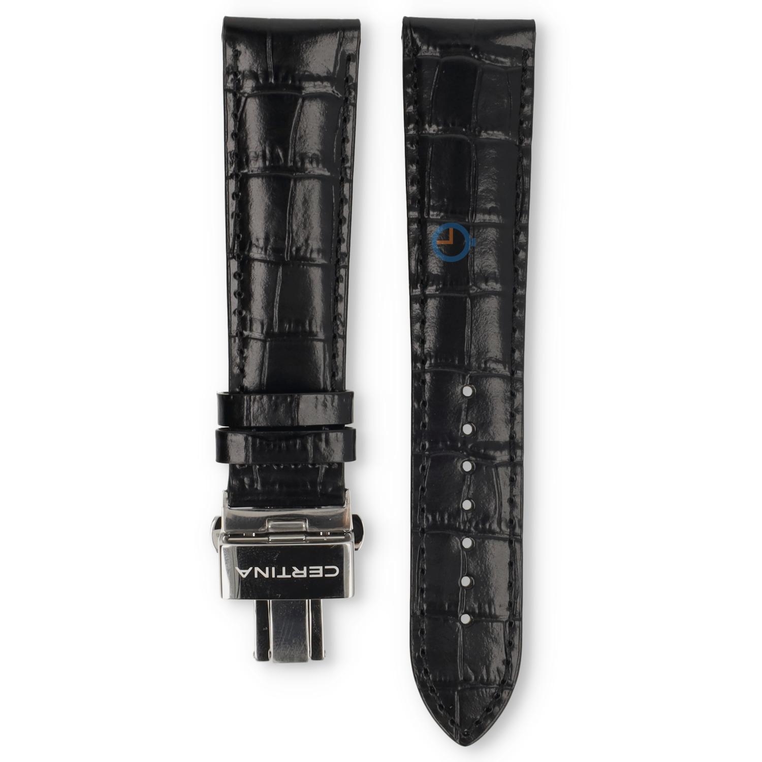 Certina leather strap C0064281605100A 21/18mm
