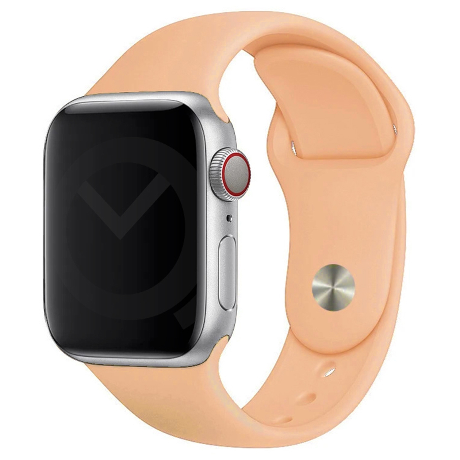Apple watch strap silicone - Pale Apricot - 38/40/41/42mm (M/L)