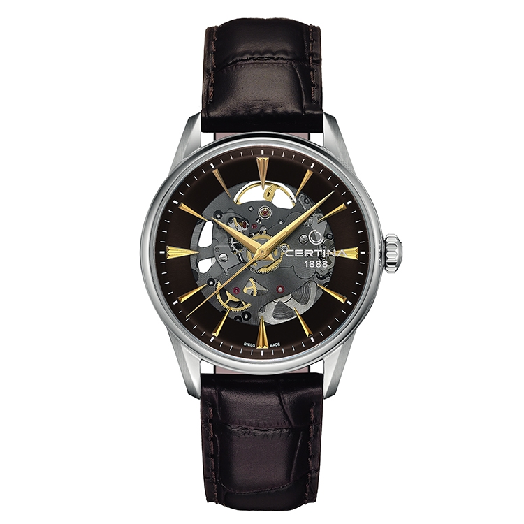 Certina leather strap C0299071608100A 20/18mm
