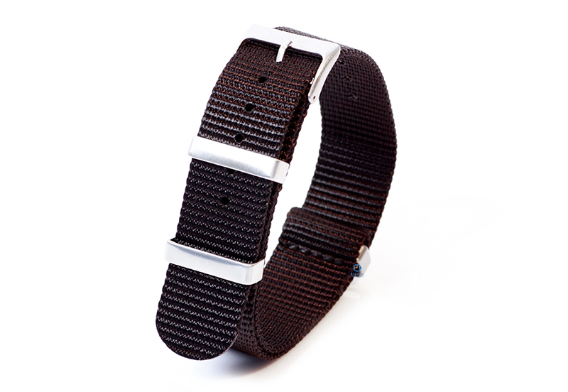 Watchstrap 20mm nylon black
