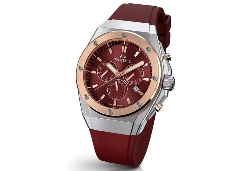 TW Steel CEO Tech CE4045 watch strap red - 27mm
