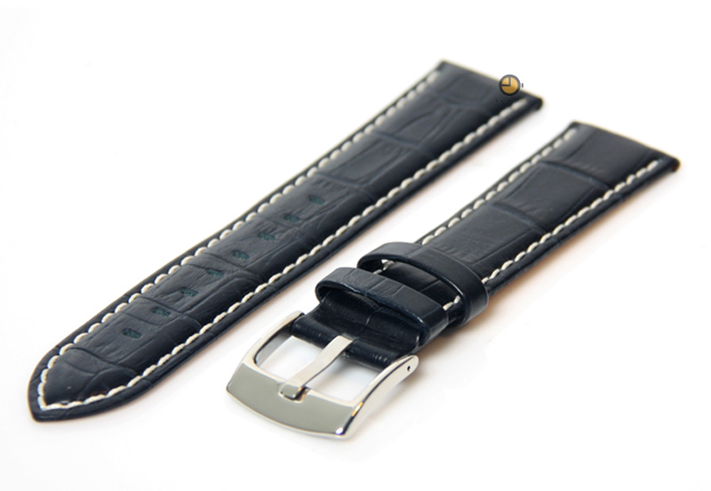 Watchstrap 22mm blue