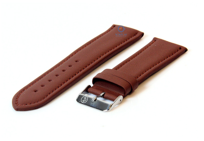 Watchstrap 18mm lightbrown leather