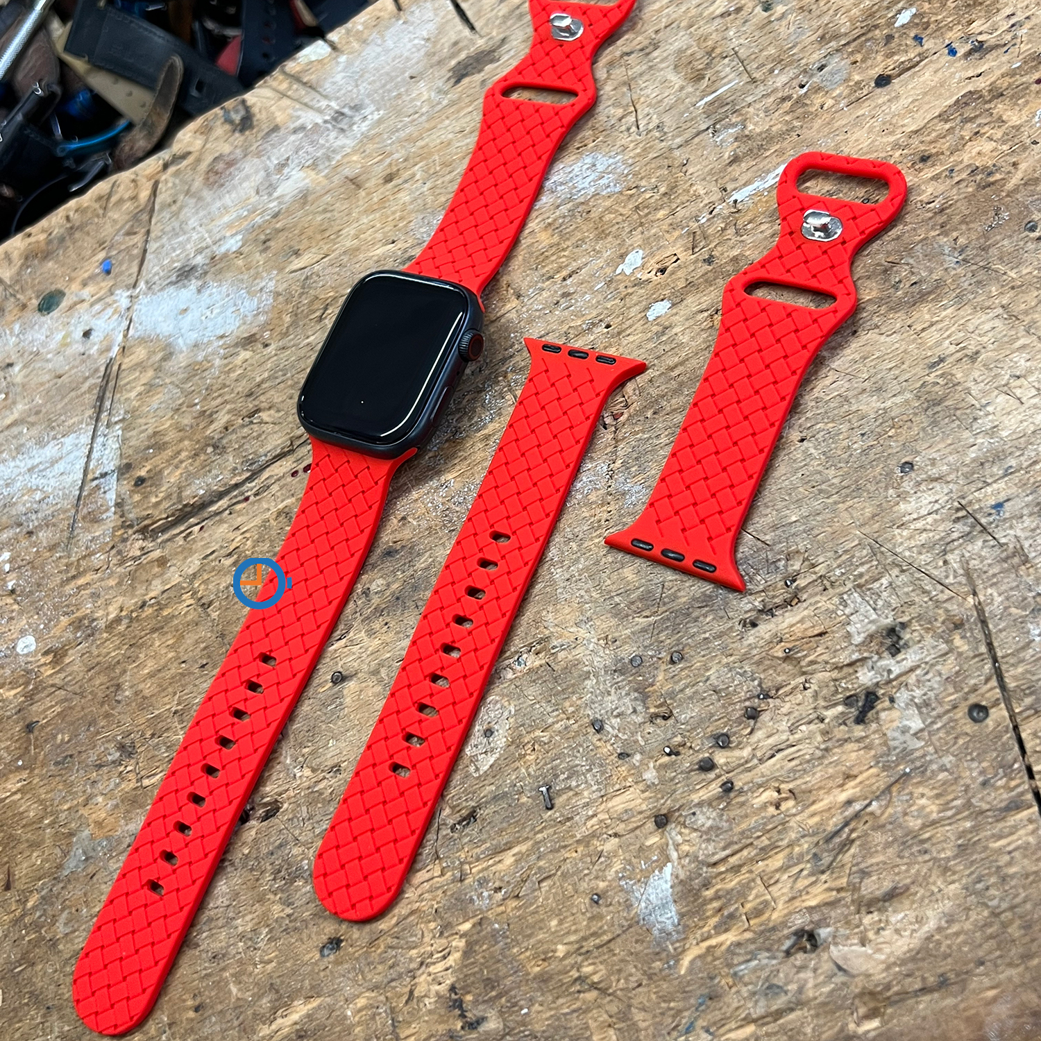 Silicon strep - Apple Watch 41mm - red
