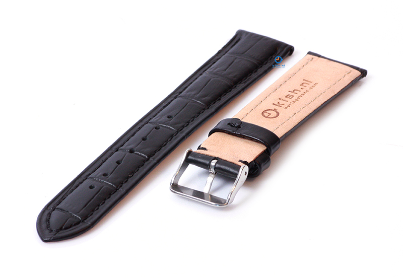 Horlogeband voor Maurice Lacroix 20mm - zwart