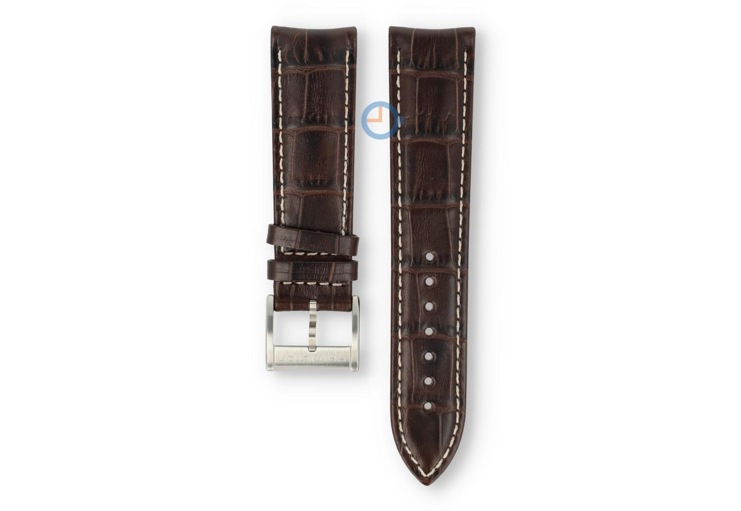 Hamilton strap - 22/20mm - brown leather