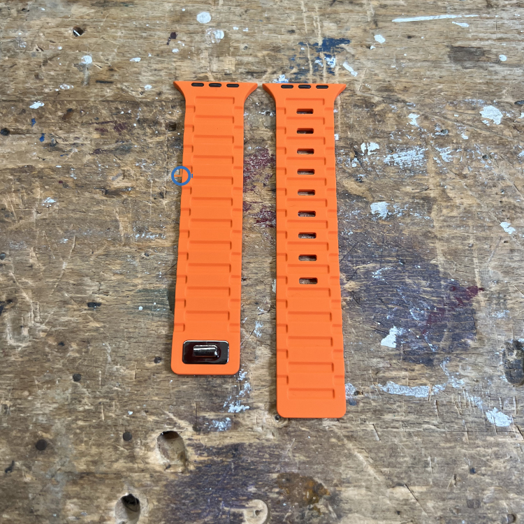 Siliconen bandje Apple 41mm - Orange