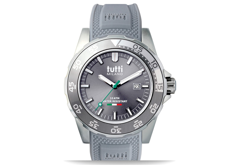 Tutti Milano watchstrap grey TM900