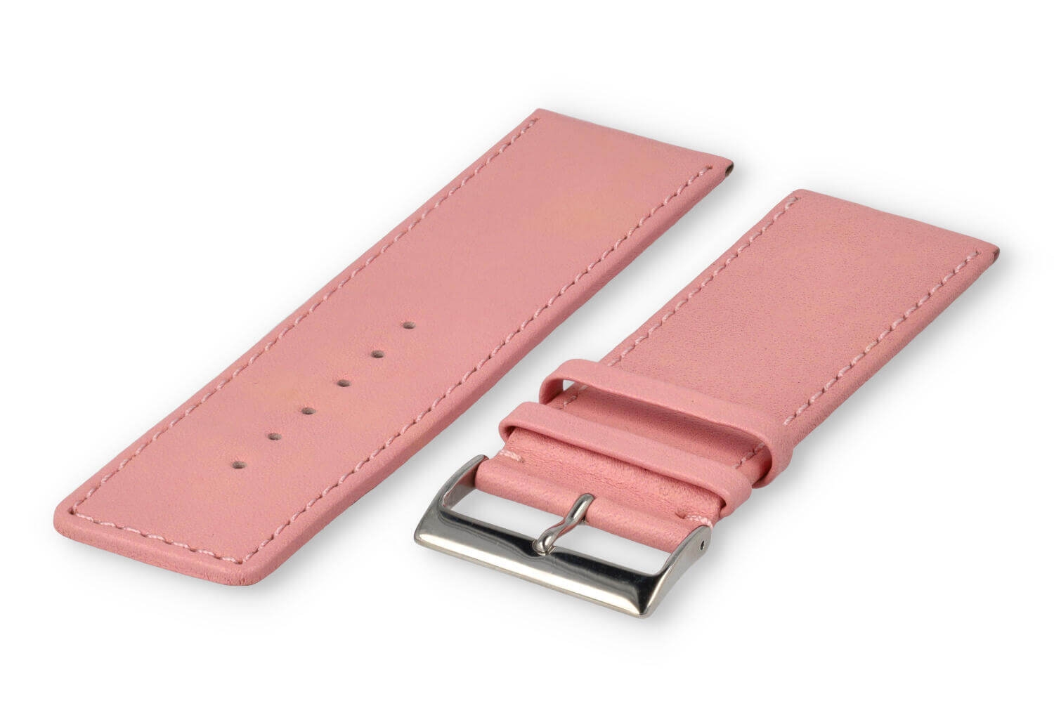 XL watch strap smooth leather - 30mm - light pink