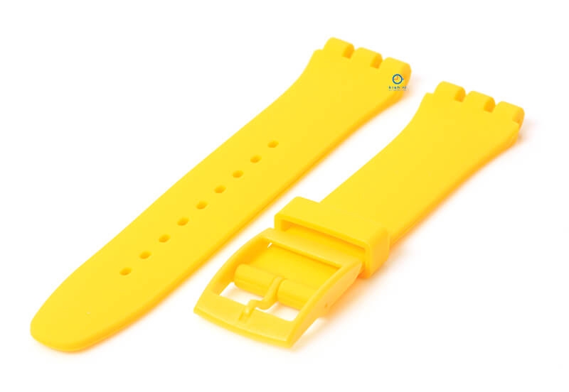 Swatch New Gent watch strap 19mm yellow