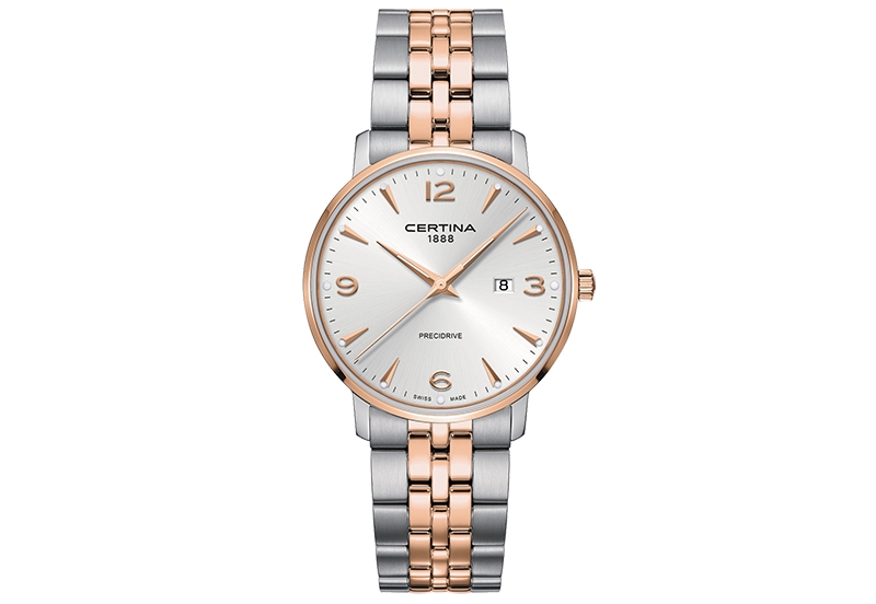 Certina strap C0354102203701A multicolor stainless steel