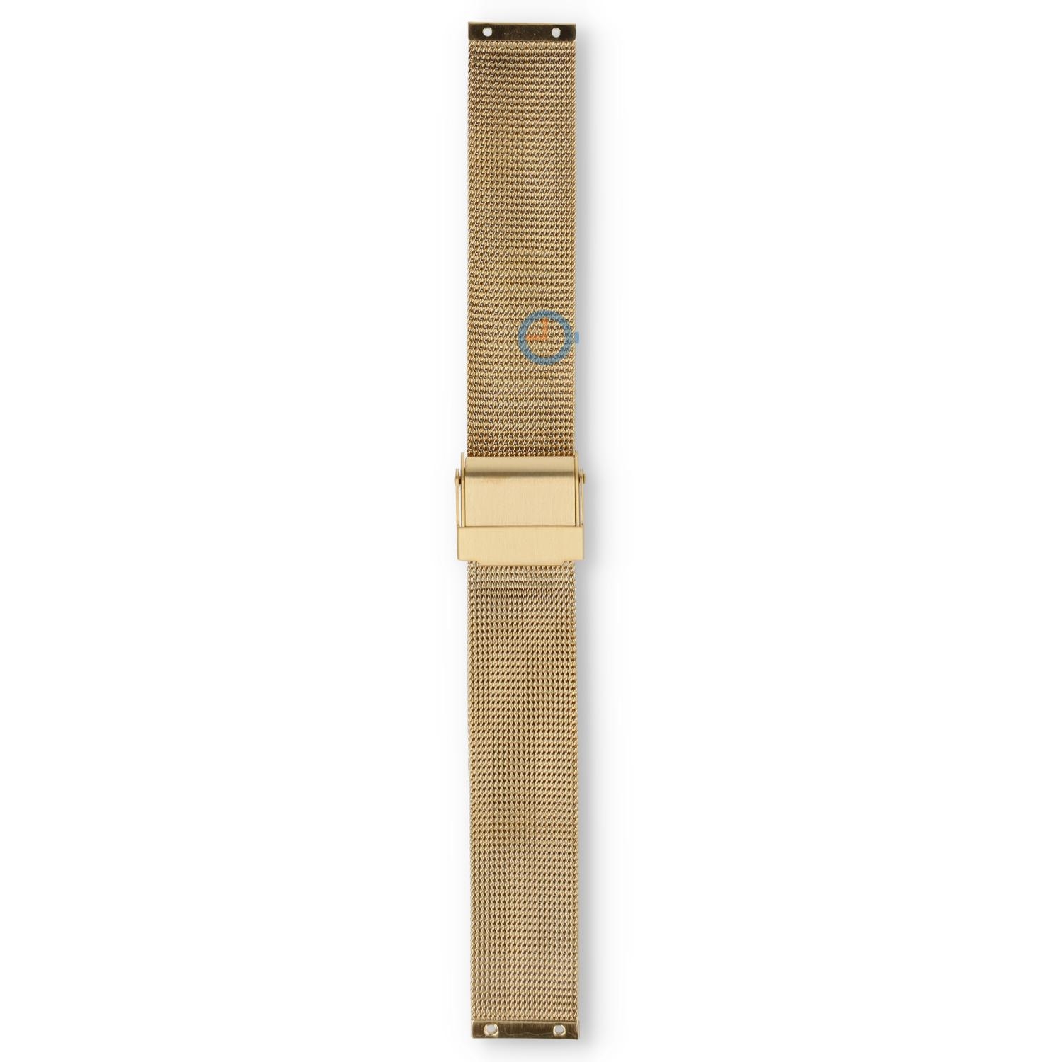 16mm Milanese strap Bering 12934 - gold