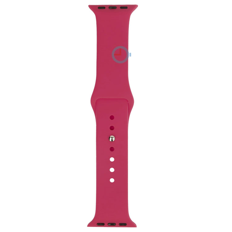 Apple Watch band silicone - Razzmatazz Pink - 44/45/46/49mm (S/M)