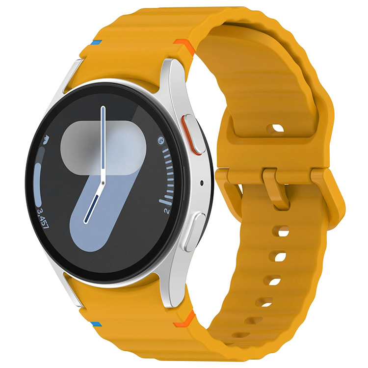 Samsung Galaxy Watch7 bandje - ocher silicone