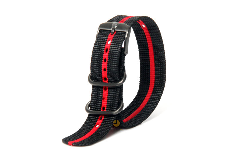 Luminox watchstrap FN3950.30 black red