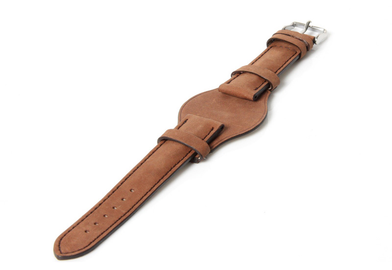 Watchstrap 20mm flieger brown