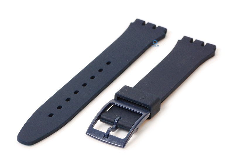 Swatch Gent watch strap 16mm dark blue
