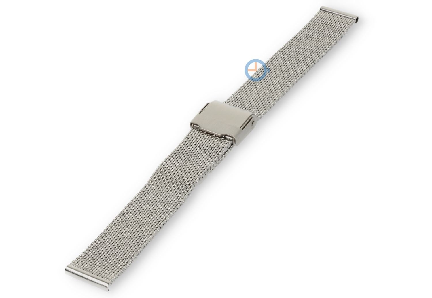 Mesh strap with Quick Switch - 12mm - silver