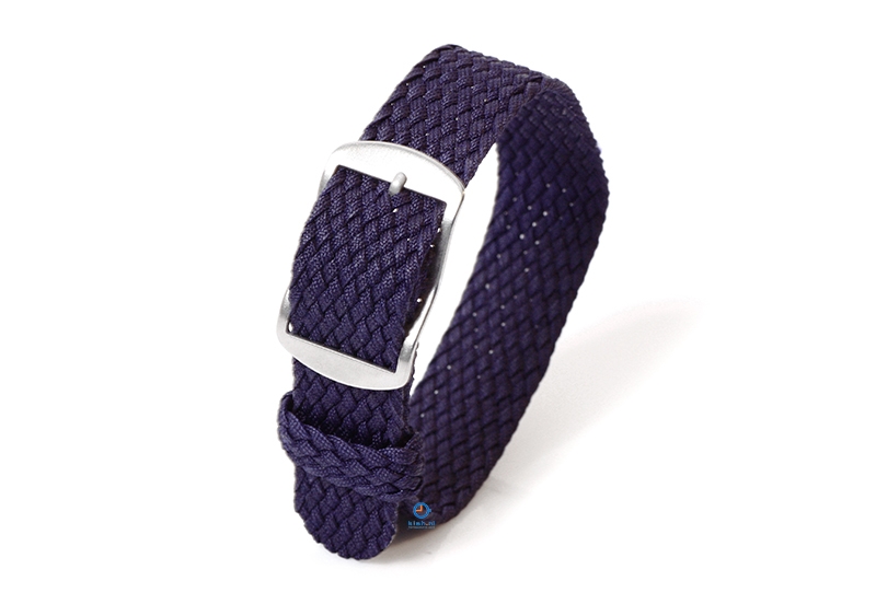Perlon watch band 16mm darkblue