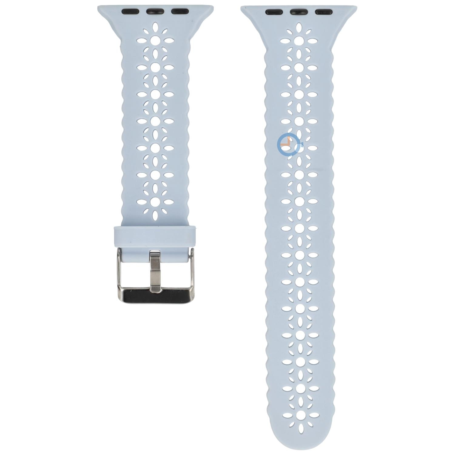 Apple watch strap - Light-Blue lace - 41mm