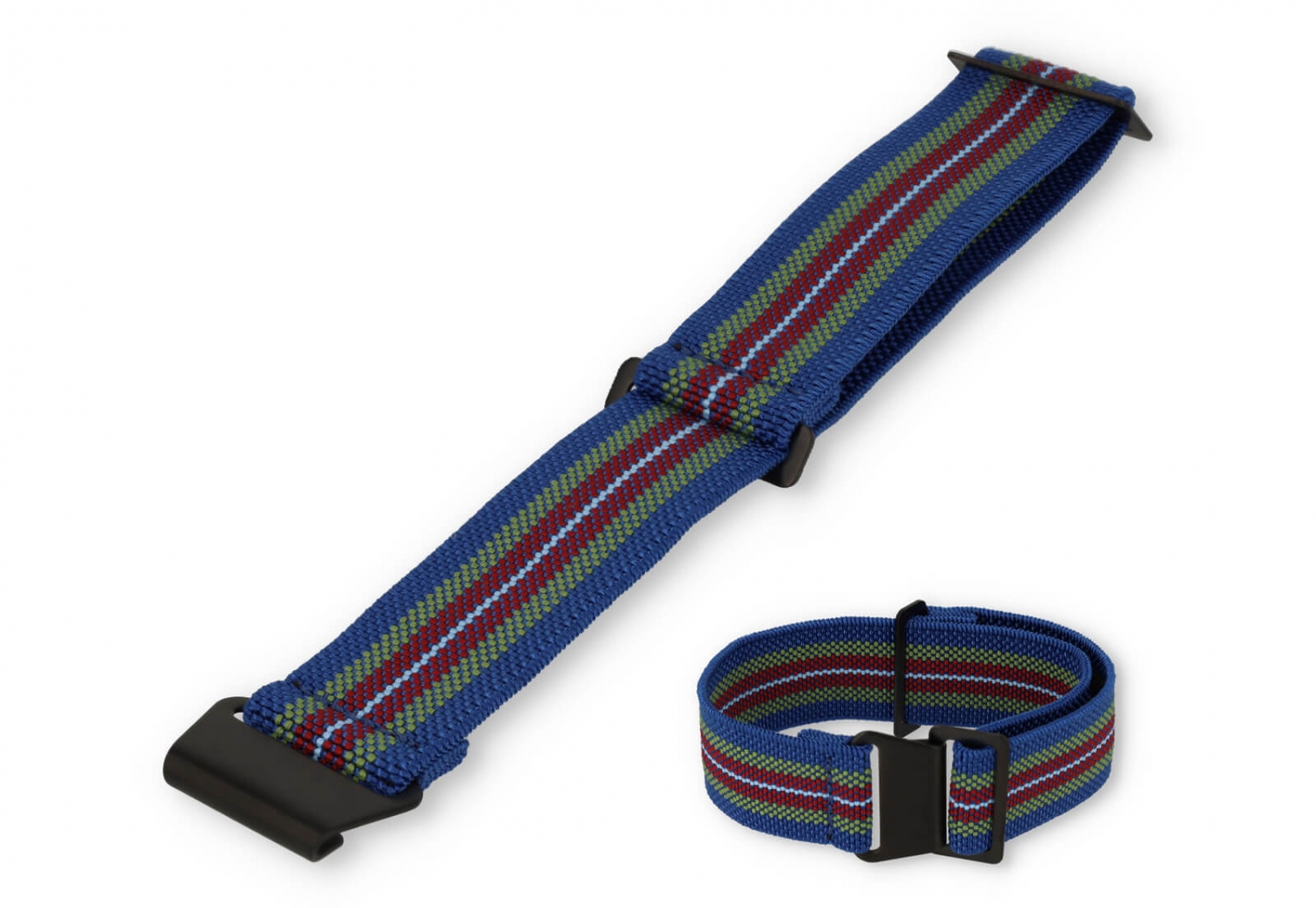 Elastic watch strap 22mm nylon multicolor