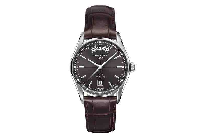 Certina leather strap C0064301608100A 21/18mm without buckle (brown)