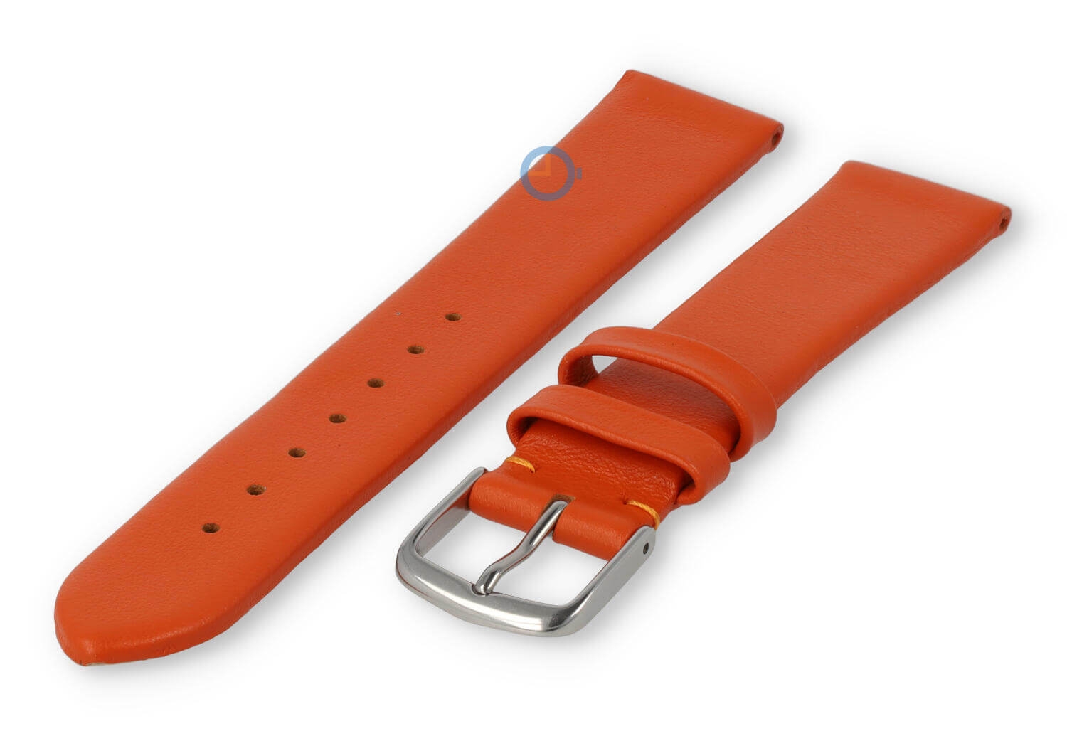Seamless and smooth strap 16mm - orange